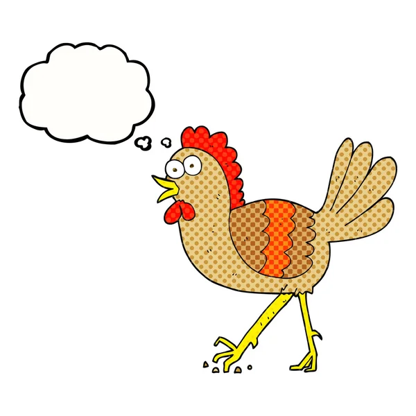 Мультяшный цыпленок — стоковый вектор