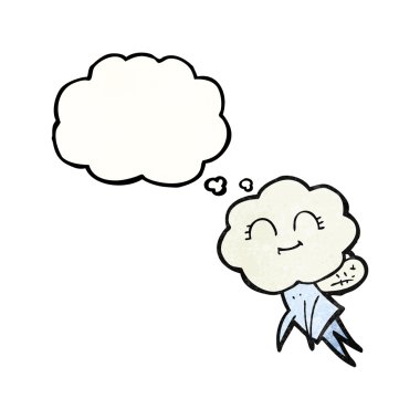 kabarcık dokulu karikatür büyülü yaratık sanıyordum