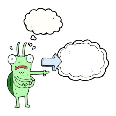 kabarcık karikatür hata işaret düşündüm