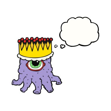 kabarcık karikatür uzaylı Kral sanıyordum