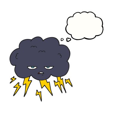 düşünce kabarcık karikatür görebilsin