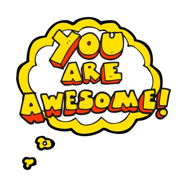 kabarcık karikatür korku veren metin olduğunu sanıyordum