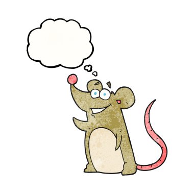 kabarcık dokulu karikatür fare sanıyordum