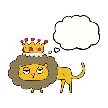 kabarcık karikatür aslanı taçlı sanıyordum