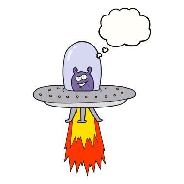 kabarcık karikatür uzaylı sanmıştım