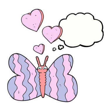 kabarcık karikatür kelebek sanıyordum