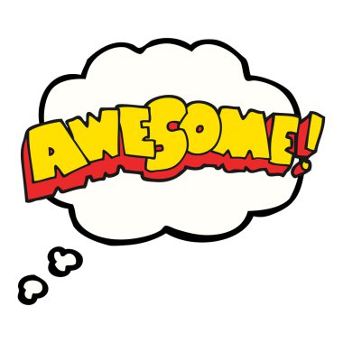 korku veren düşünce kabarcık karikatür