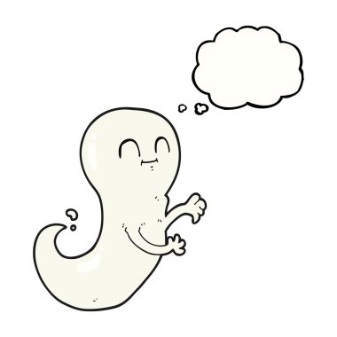 kabarcık karikatür Hayalet sandım