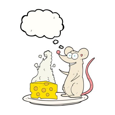 kabarcık karikatür fare peynir ile sanıyordum