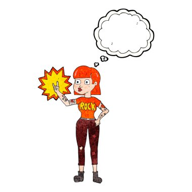 kabarcık dokulu karikatür kaya kız sanıyordum