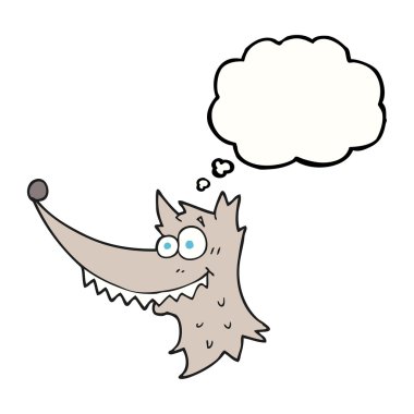 kabarcık karikatür kurt baş sanıyordum