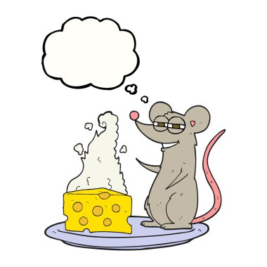 kabarcık karikatür fare peynir ile sanıyordum