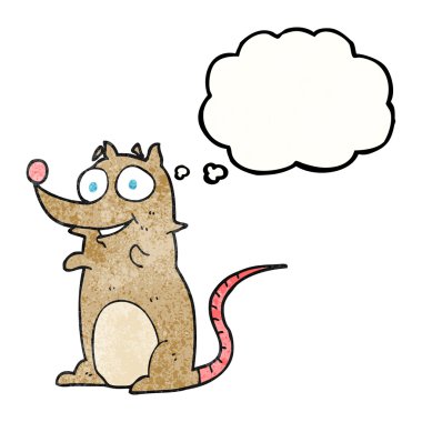 kabarcık dokulu karikatür fare sanıyordum