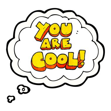 kabarcık dokulu çizgi film serin simge düşünülen