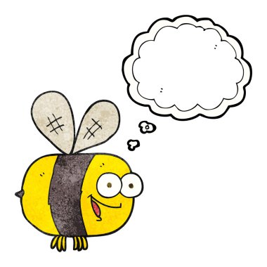 kabarcık dokulu karikatür arı sanıyordum