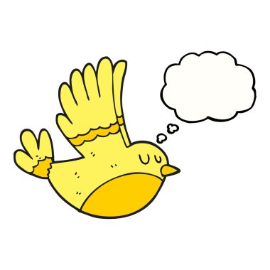 kabarcık karikatür kuş uçan sanıyordum