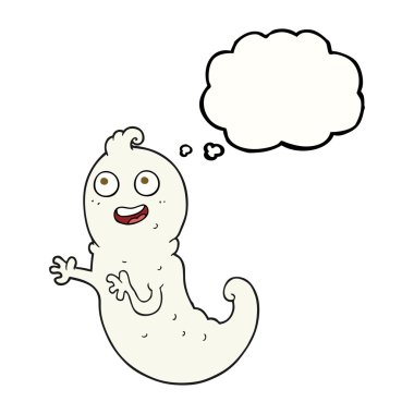 kabarcık karikatür Hayalet sandım