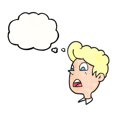 düşünce balonu karikatür dostum şok dokulu