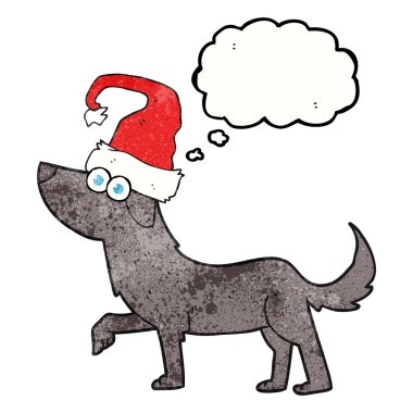 kabarcık dokulu karikatür köpek sanıyordum