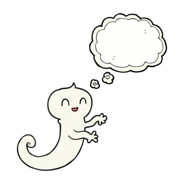 kabarcık karikatür Hayalet sandım