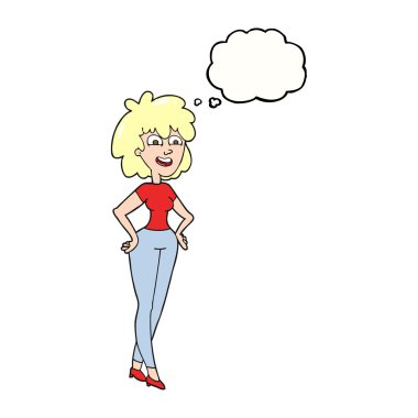 kabarcık karikatür sürpriz kadın sanıyordum