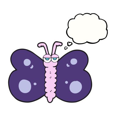 kabarcık karikatür kelebek sanıyordum