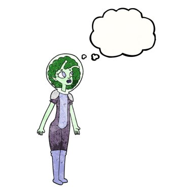 kabarcık dokulu çizgi film uzaylı uzay kız sanıyordum