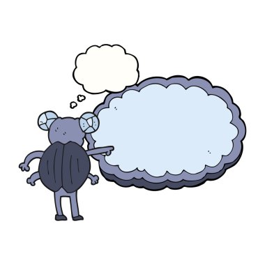 kabarcık karikatür işaretleme böcek sanıyordum