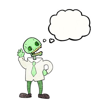 kabarcık dokulu çizgi film zombi işadamı sanıyordum