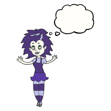 kabarcık karikatür vampir kız sanıyordum