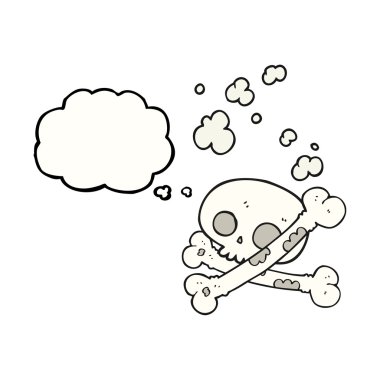 kabarcık karikatür eski kemik yığını sanıyordum