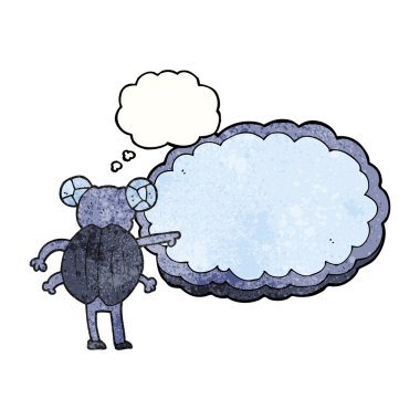 kabarcık dokulu karikatür işaretleme böcek sanıyordum