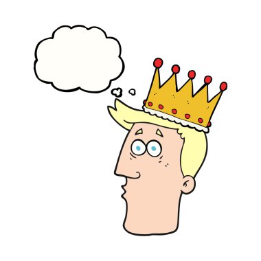 kabarcık karikatür kings kafa sanıyordum