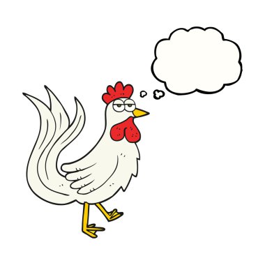 thought bubble cartoon cock
