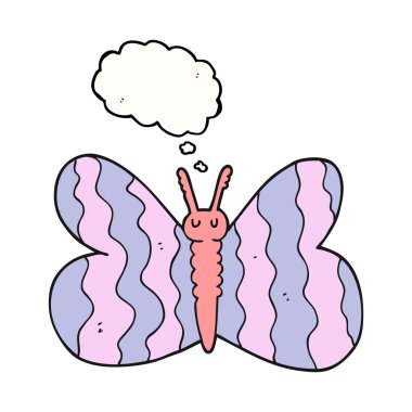 kabarcık karikatür kelebek sanıyordum