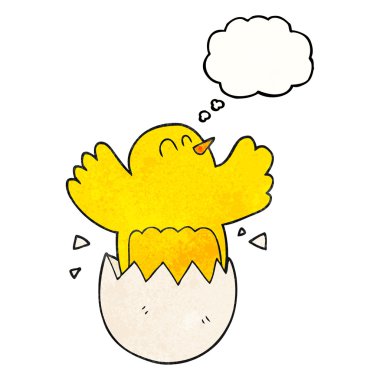 kabarcık dokulu karikatür yumurta kuluçkalık sanıyordum