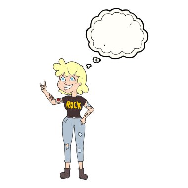 kabarcık karikatür kaya kız sanıyordum