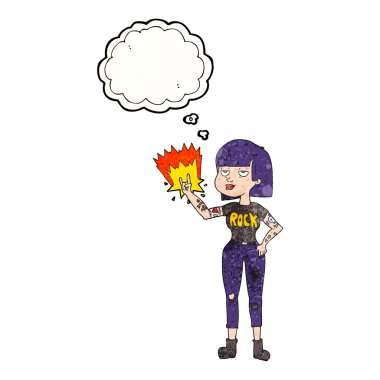 kabarcık dokulu karikatür kaya kız sanıyordum