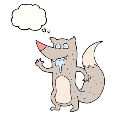 kabarcık karikatür aç kurt sanıyordum