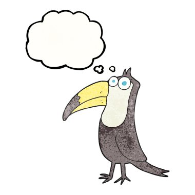 kabarcık dokulu karikatür toucan sanıyordum