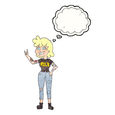 kabarcık dokulu karikatür kaya kız sanıyordum