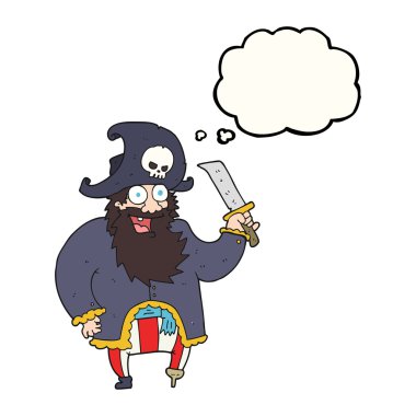 kabarcık karikatür korsan Kaptan sanıyordum