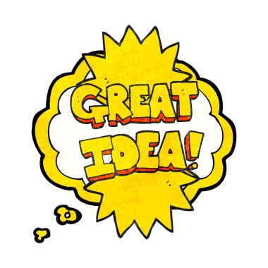 kabarcık dokulu çizgi film harika fikir sembol sanıyordum