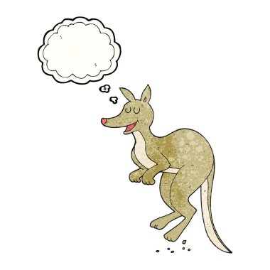 kabarcık dokulu karikatür kanguru sanıyordum