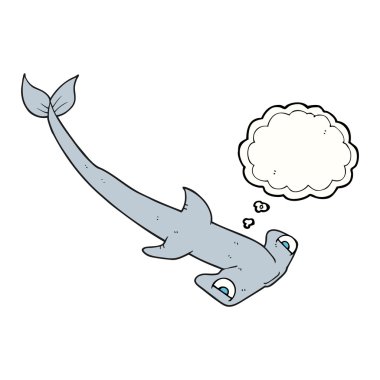 kabarcık karikatür çekiç köpekbalığı sanıyordum