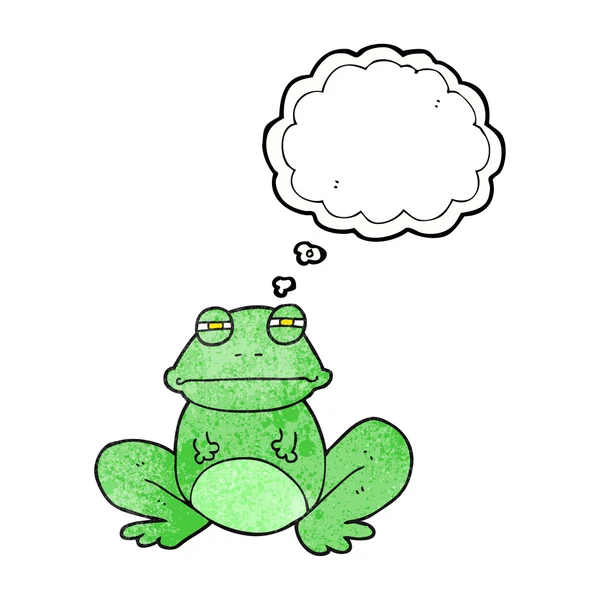 以为泡沫质感的卡通青蛙 — 图库矢量图片
