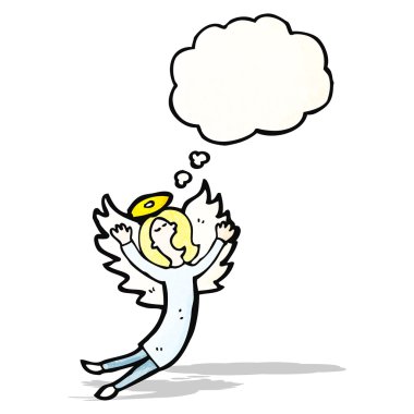 melek thougth kabarcık karikatür