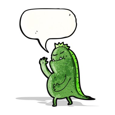 dost canavarı çizgi film