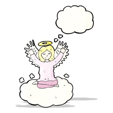 melek thougth kabarcık karikatür