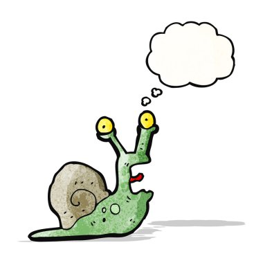 karikatür salyangoz